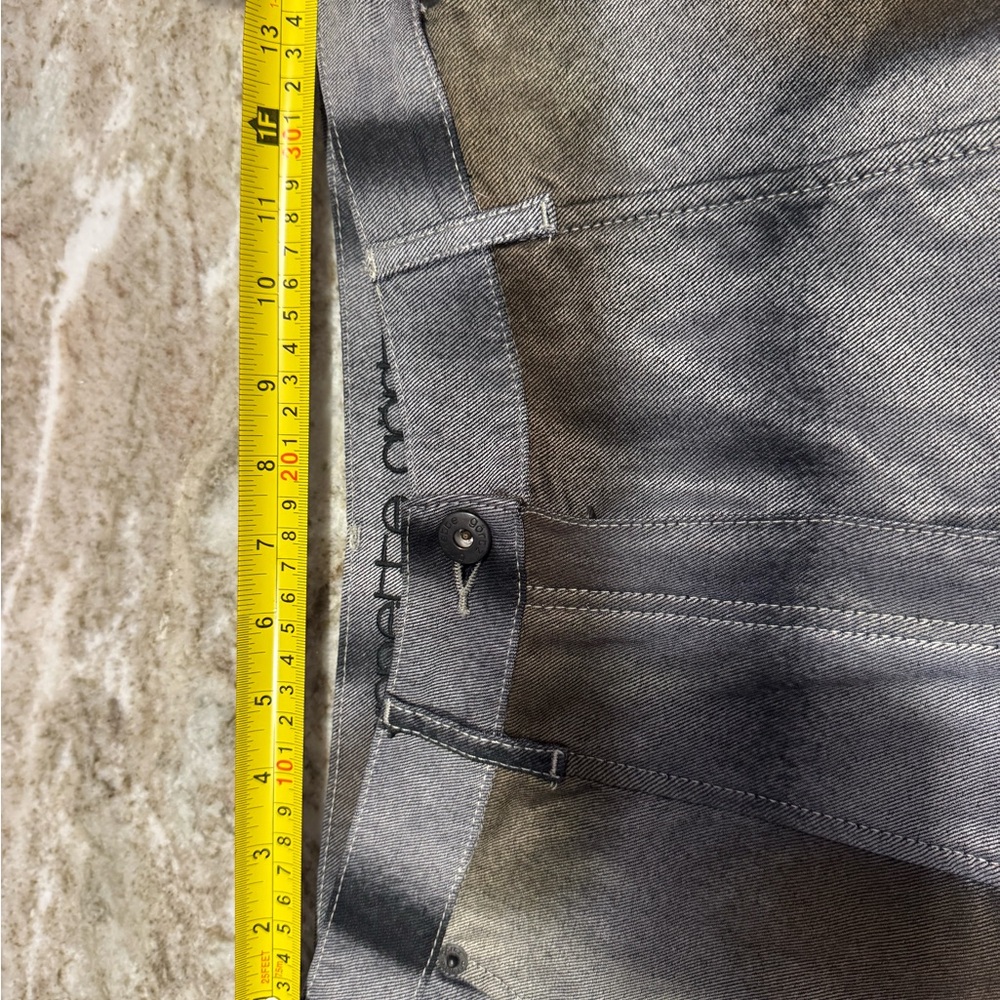 Annette Gortz Metallic denim jean sz 34 (4) - Picture 10 of 12